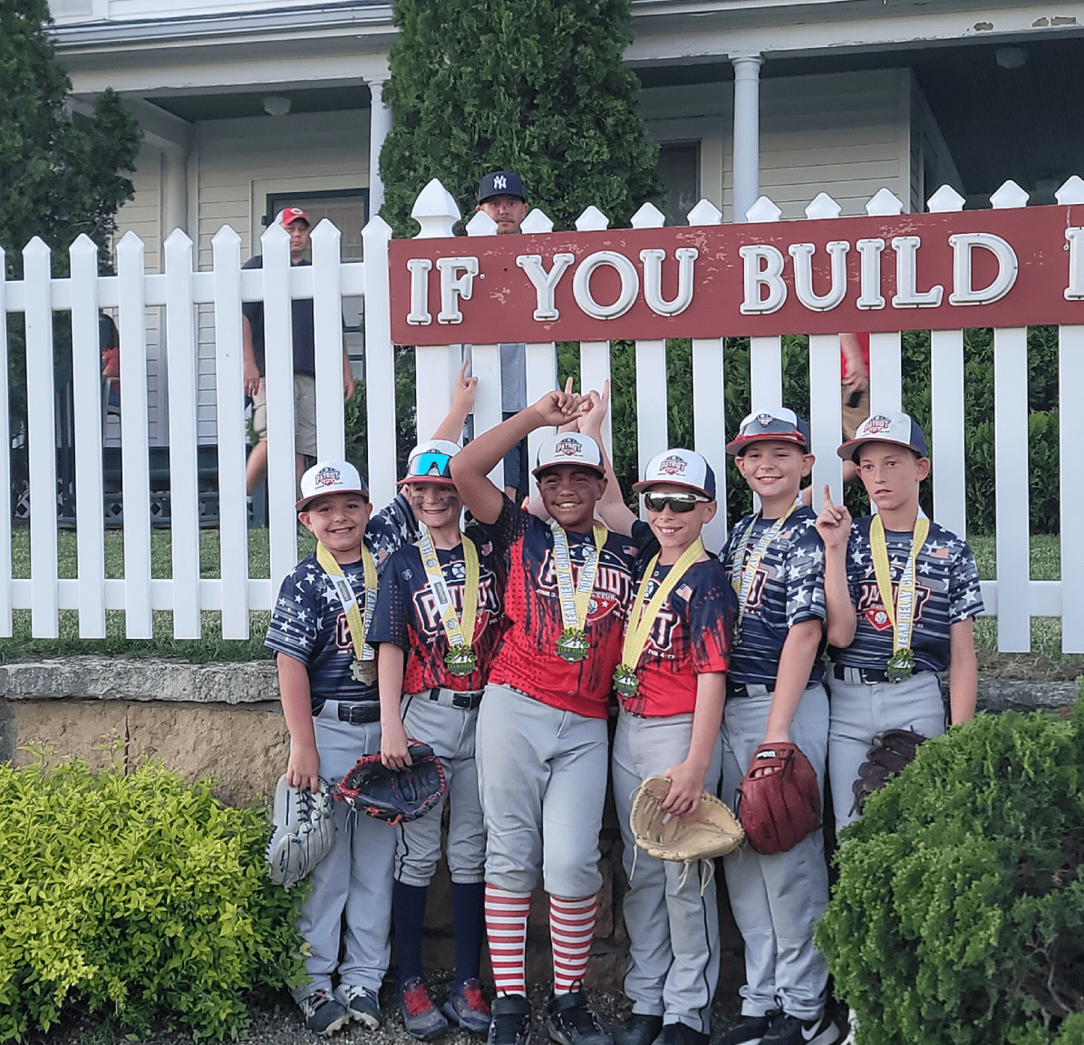 Young Baseball Players